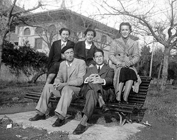 Médicos y enfermeras del Hospital Militar de Zugazarte (Getxo), 1937.