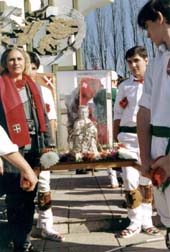 Inicio de la procesión