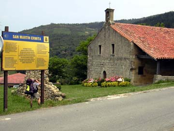 Orio, ermita de San Martín de Tours.