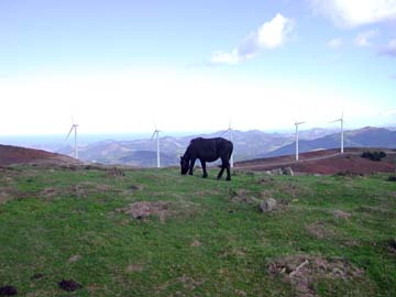 Parque Eólico de Oiz (Bizkaia)