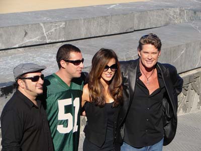 Frank Coraci, Adam Sandler, Kate Beckinsale, David Hasselhoff