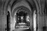 Interior de la iglesia parroquial de Nuestra Se&ntilde;ora de Tuesta en Valdegov&iacute;a