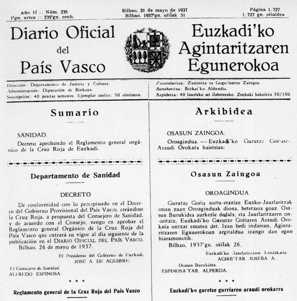 Diario Oficial del País Vasco nº 235