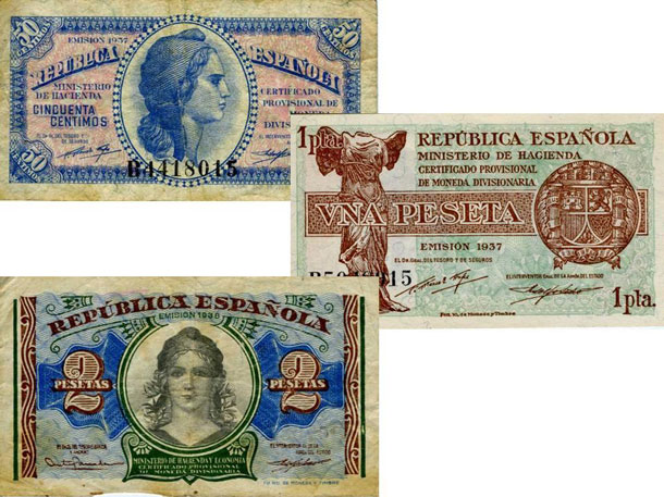 Billetes de la República Española