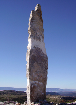 Menhir de El Gustal (Sierra de Anderejo)