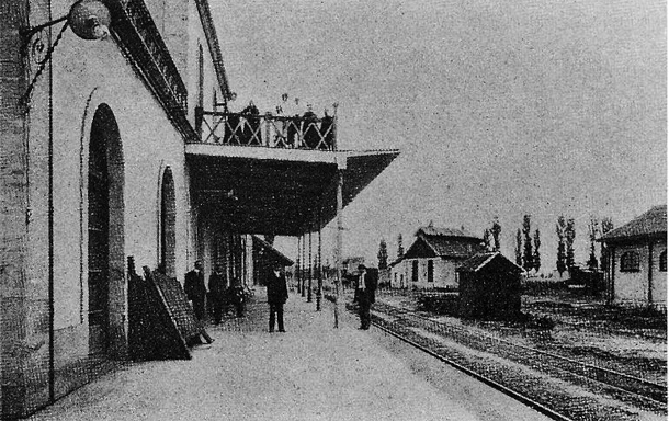 Estación de ferrocarril en Vitoria