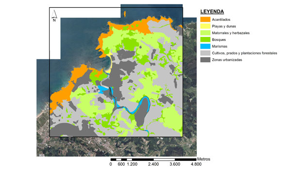 Figura 2 . Mapa del modelo actual del territorio del ?rea Uribe Kosta-Butr?n