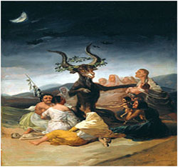 El Aquelarre (1798), Francisco de Goya