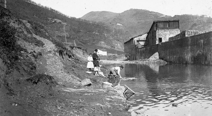 Fotografía de Pablo Weeber. Archivo EuskoTren/Museo Vasco del Ferrocarril