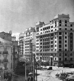 Glorieta de Cuatro Caminos en Archivo Histórico del BBVA