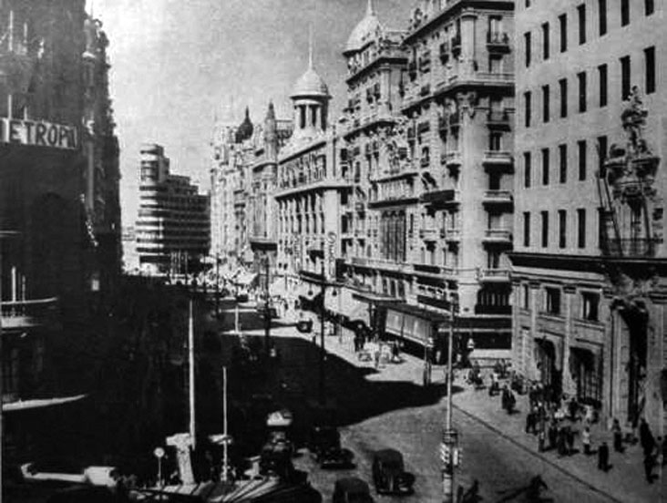 Gran Vía en Archivo Histórico del BBVA